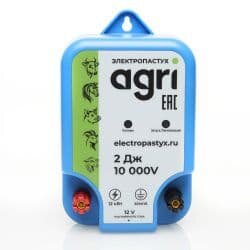 Электропастух AGRI 3К / 2 Дж / 10 000 В (до 3 км), 12В/220В